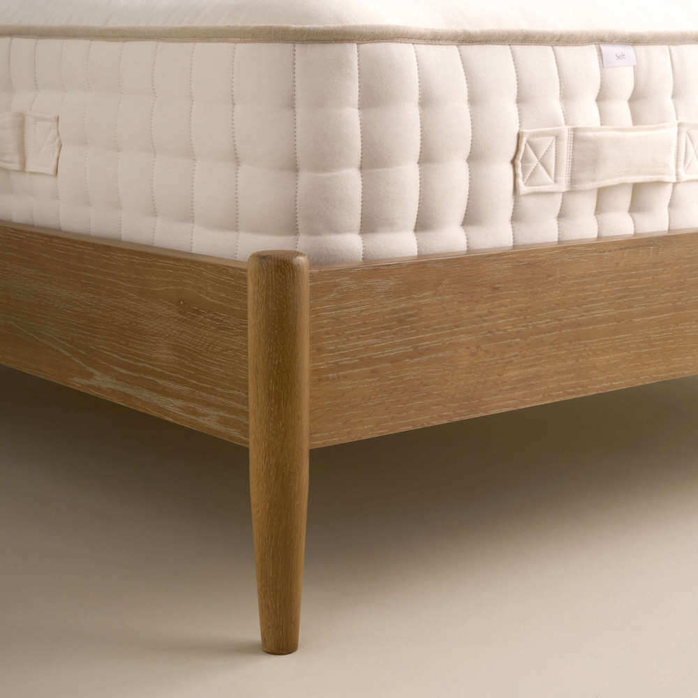 Adina Bed, Weathered Oak, Super King